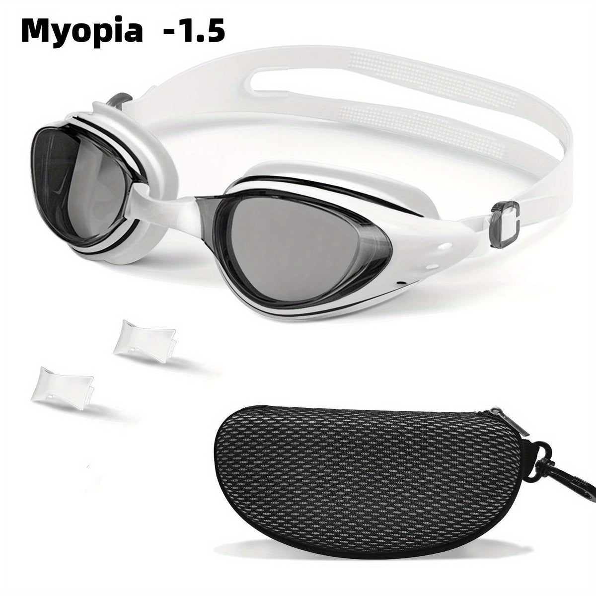UV Protection Anti Fog Goggles for Nearsighted Swimmers