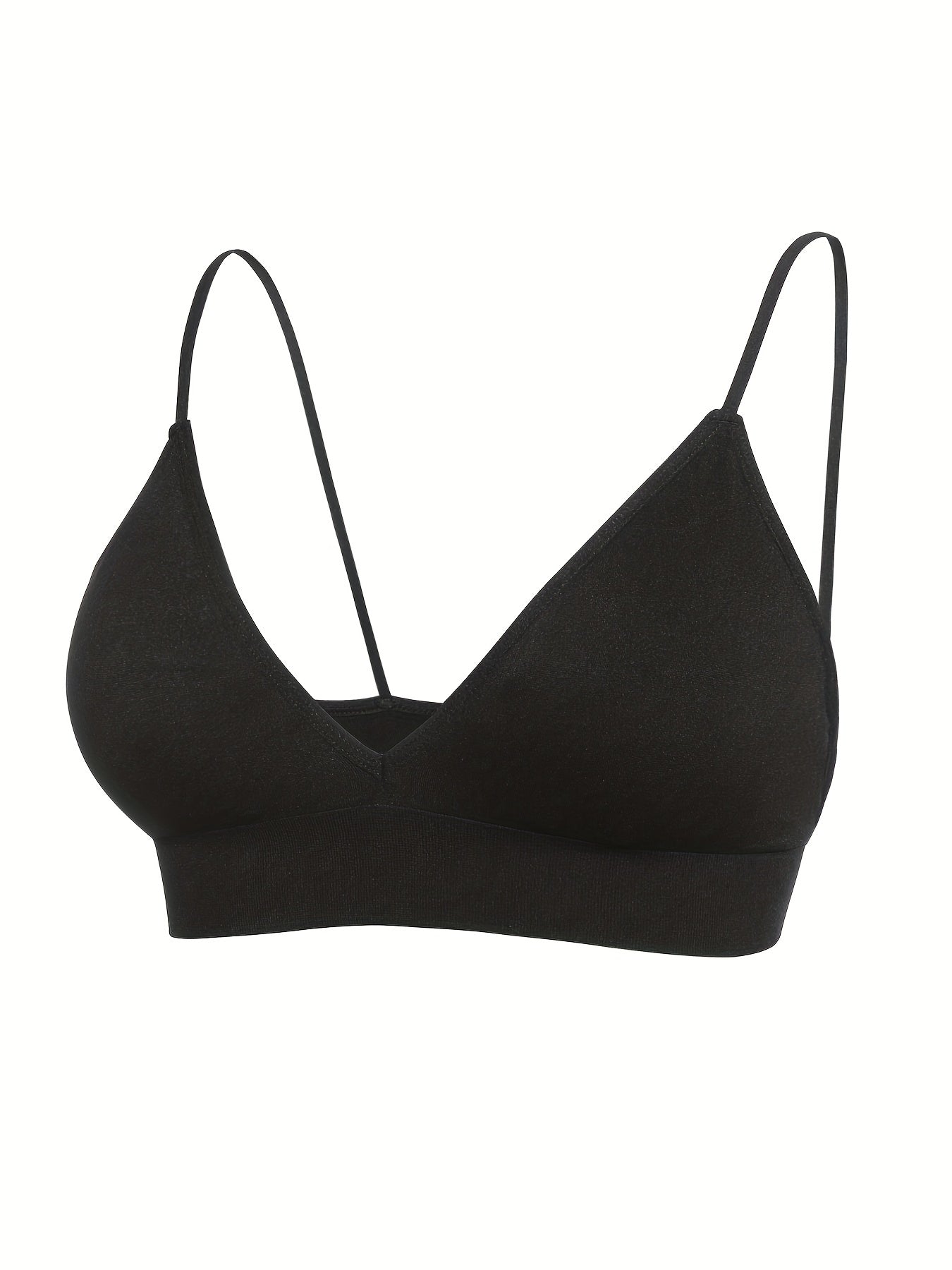 Triangle Cups Wireless Bra Comfy & Breathable Sports Bra