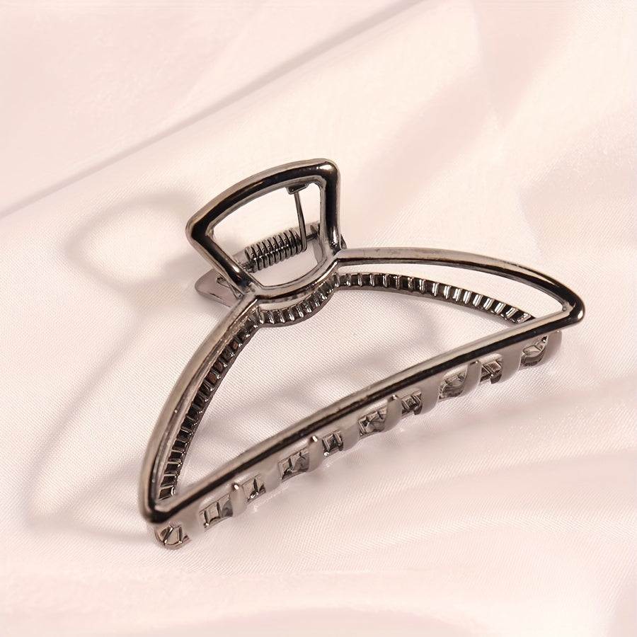 Large Hair Grip Semi Circle Hair Clip for Women Girls Outdoor Decors