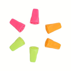 6pcs Colorful Knitting Needle Point Protectors for DIY Art and Sewing