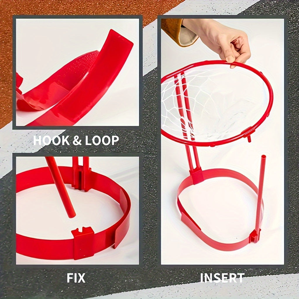Interactive Head Mounted Basketball Hoop Game