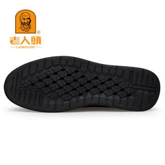 Men's Leather Loafer Shoes Slip On Non-slip Shoes Spring Summer