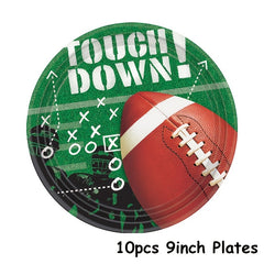 Football Themed Party Supplies for Bowl Celebrations