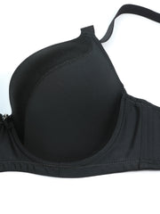 Plus Size Rhinestone Molded Cup Bralette