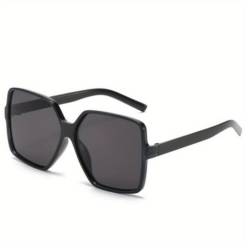 Leopard Print Polarized Sunglasses UV Protection Square Shades