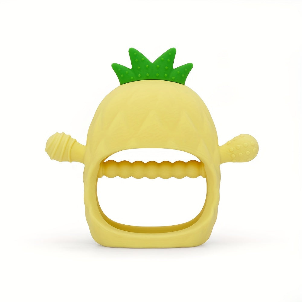Silicone Teether Toy for Babies - Boilable Teething Molar Glove