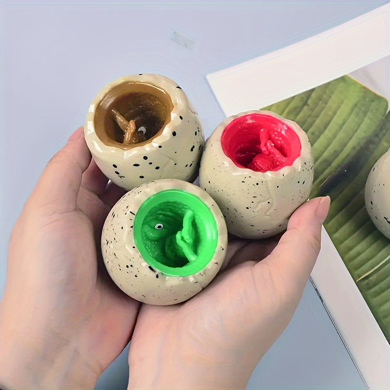 Dinosaur Egg Squeeze Toys Cups Birthday Party Prizes Halloween Christmas