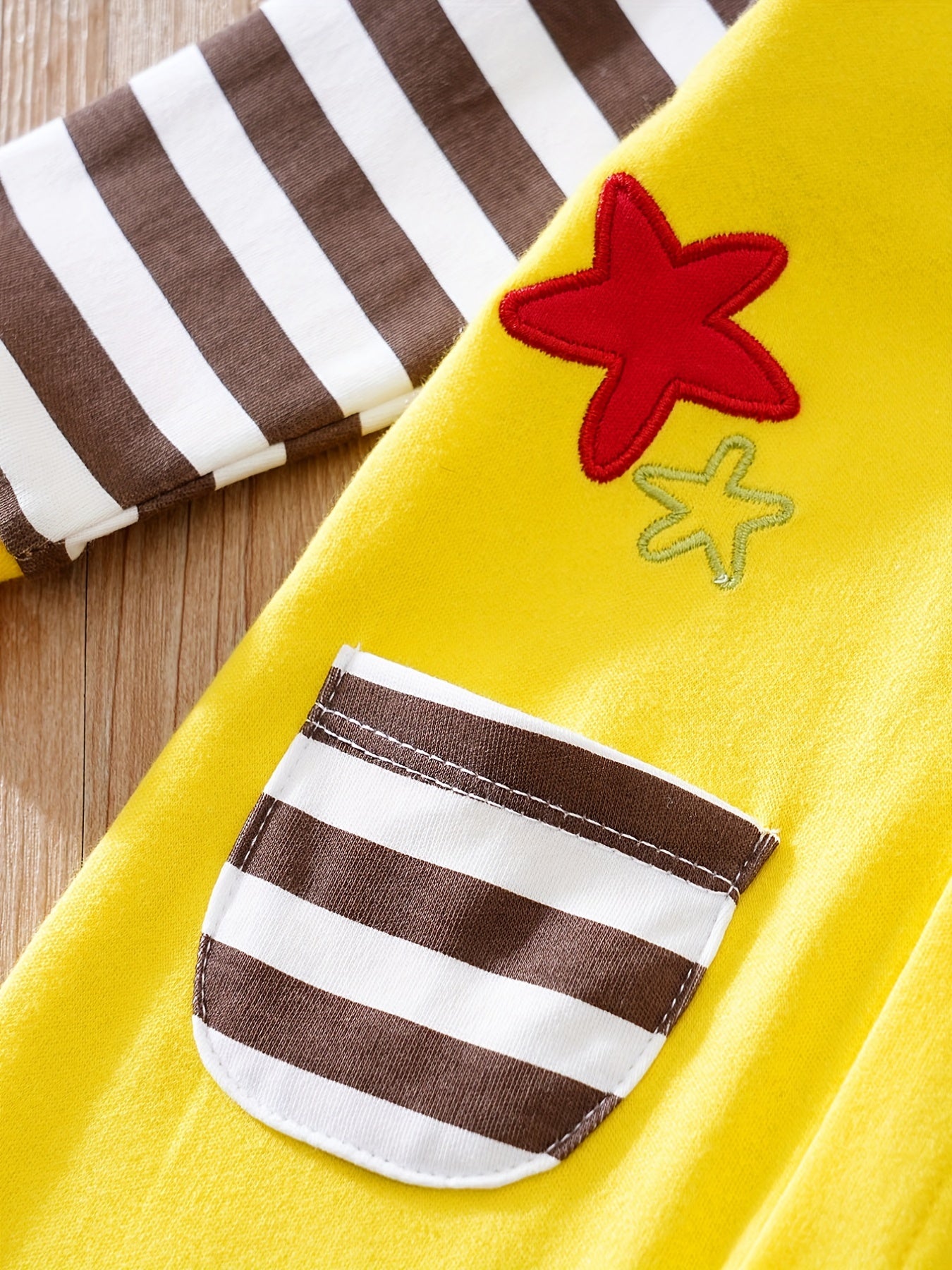 Baby Boys Giraffe Long Sleeve Romper Jumpsuit