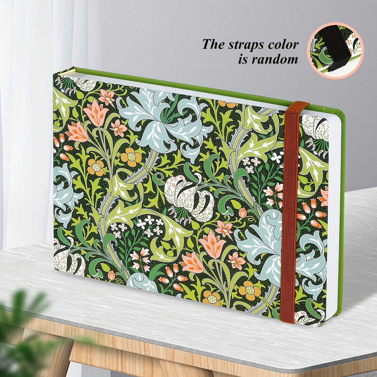 A5 Watercolor Sketchbook 100pg Hardcover Notebook Handpainted Journal