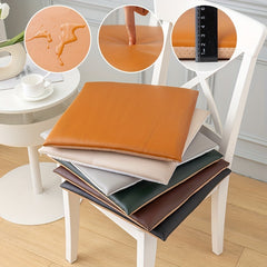 Leather Stool Cushion Waterproof Soft Resilient Thickened Melt-blown Interlayer