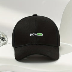 Mens Embroidered Sunscreen Baseball Cap - 100 Pattern