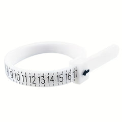 Plastic Ring Sizer Measuring Set Gauge Measure Tool Finger Measurer Jewelry