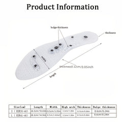 Magnetic Acupressure Massage Insoles for Pain Relief