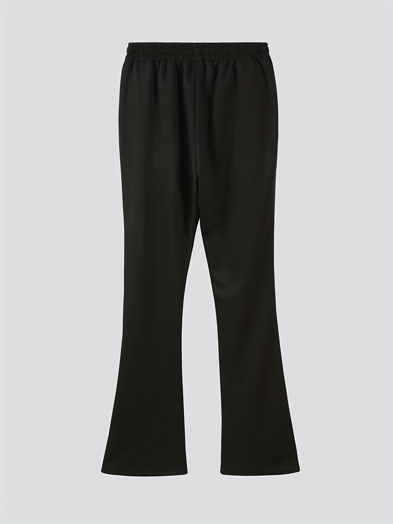 Men's Comfy Bell Bottom Pants Hip Hop Style Joggers