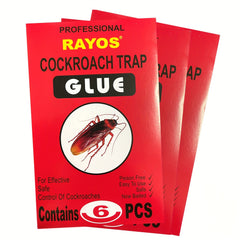 6pcs Cockroach Sticker Trap Sticky Cockroach Board Indoor And Outdoor Insect Tra
