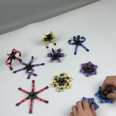 16pcs Mechanical Gyroscope Robot Set for Young People