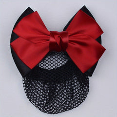 Bow Decor Hair Clip Hairgrip Bun Maker For Professional Attendant