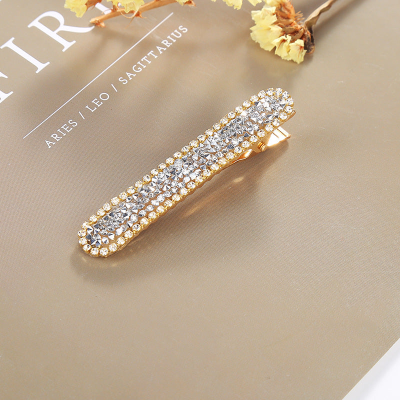 Crystal Rhinestone Hair Clip Women Metal Hair Accessories