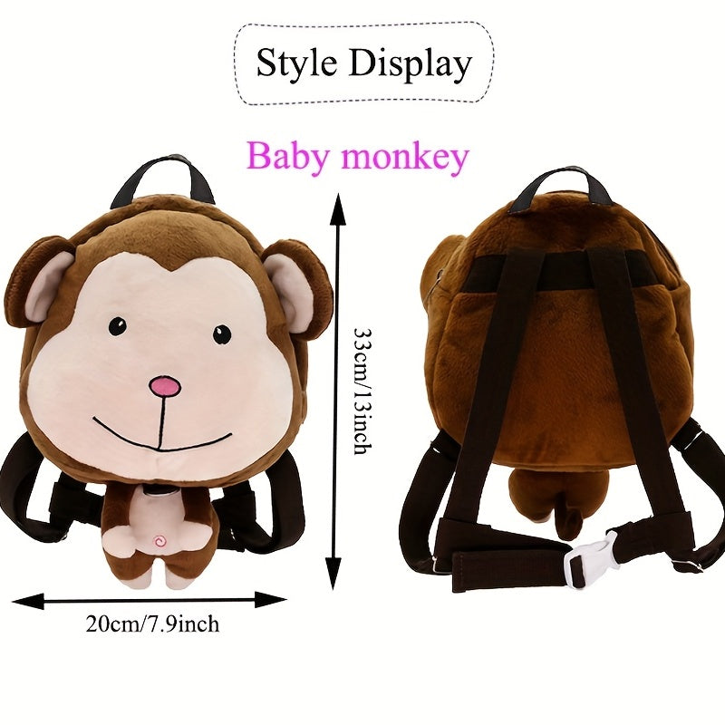 Animal Toddler Harness Backpack With Storage Bag