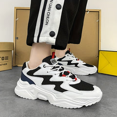 Men's Chunky Sneakers Breathable & Wear Resistant