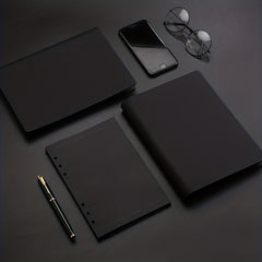A5 Faux Leather Notebook Blank Inner Page