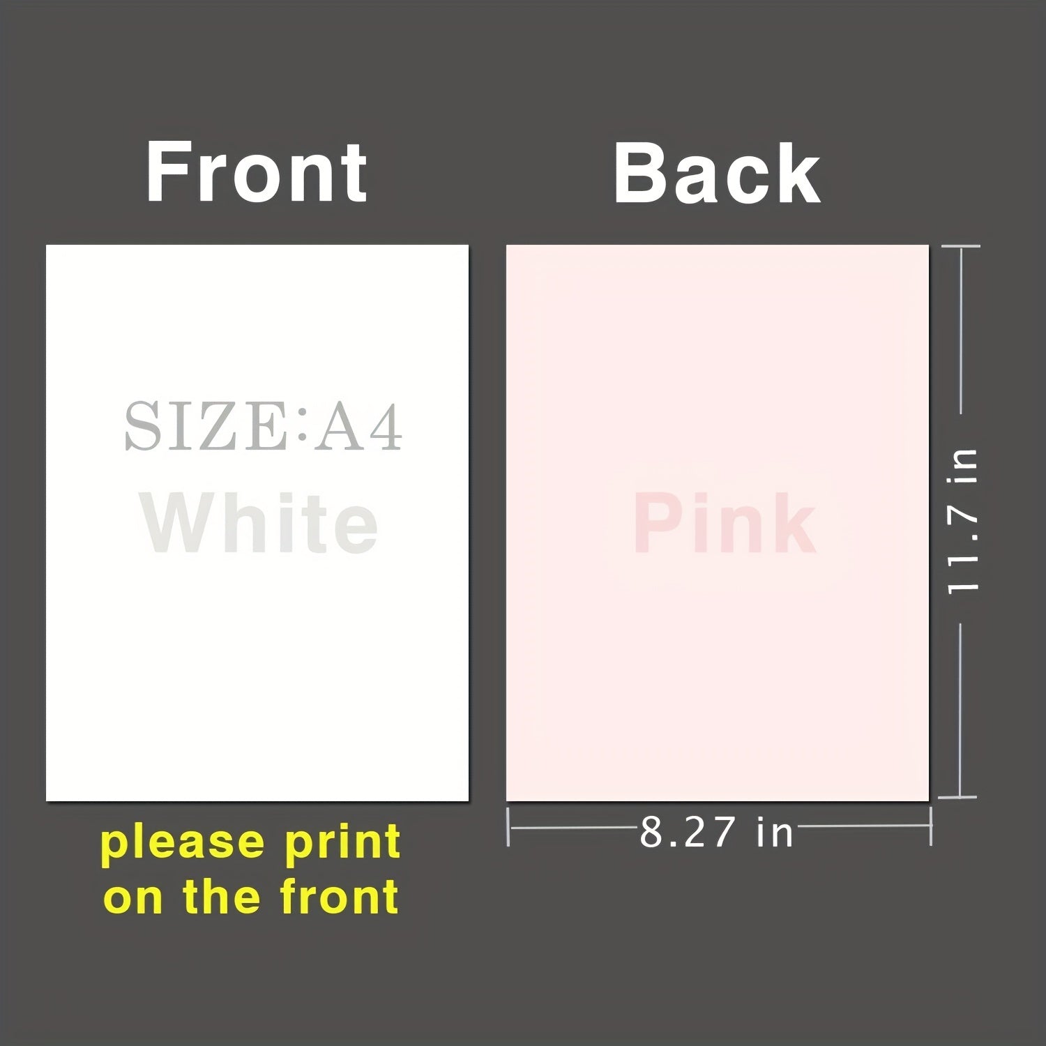 A4 Sublimation Heat Transfer Paper 105gsm for Non-Cotton Fabric