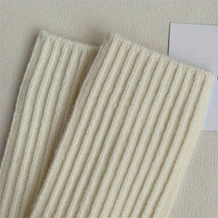 5 Pairs Solid Socks Comfy & Soft Women's Stockings