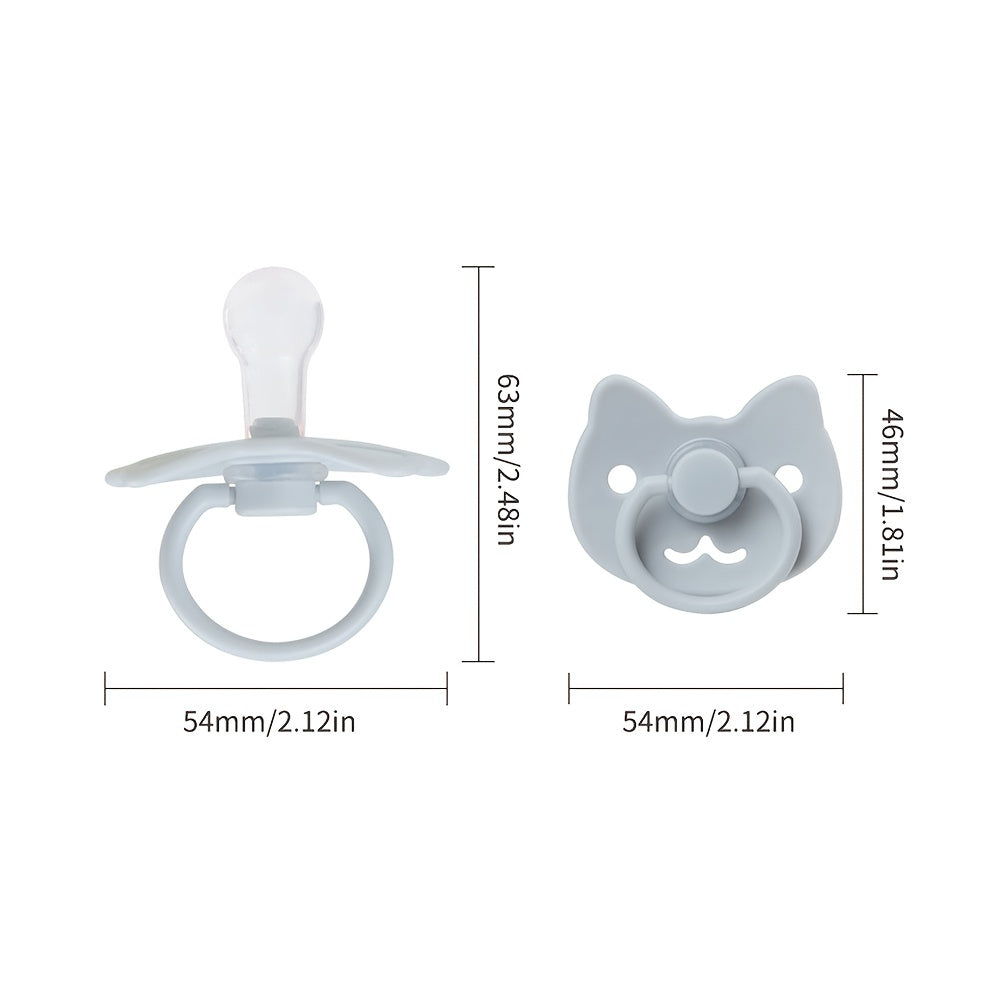 BPA-Free Cat Shape Silicone Baby Teether Toy