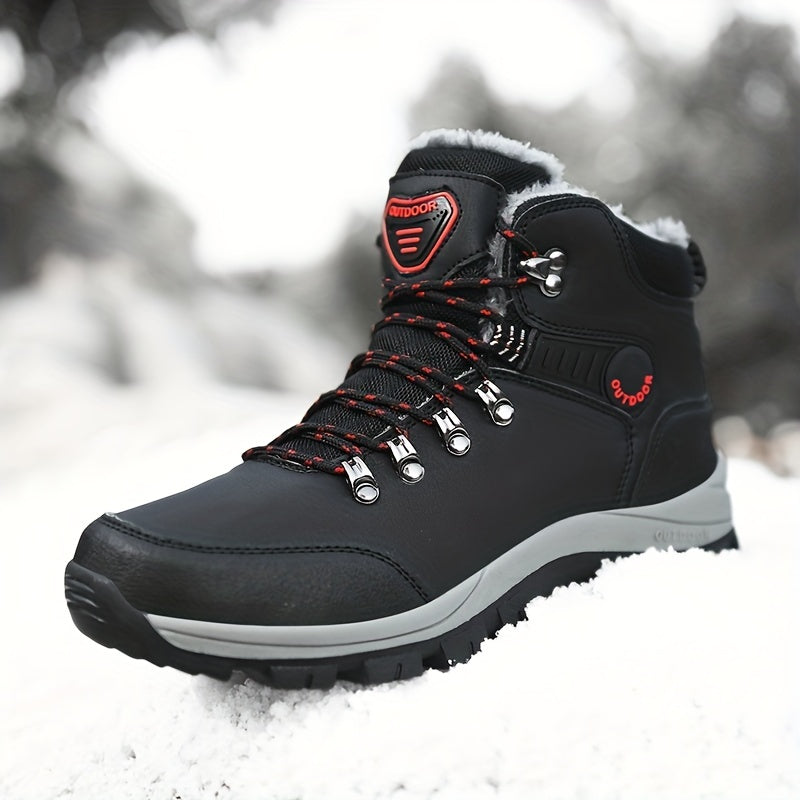 Men's Winter Boots High Top Snow Boots Non Slip