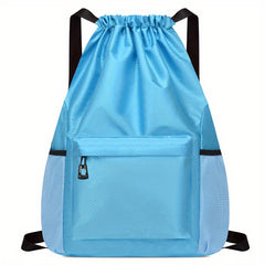 Waterproof Drawstring Backpack Lightweight Sports Gym Shoulder Bag