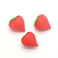 DIY Craft Strawberry Pin Cushion Needle Holder Sewing Kit