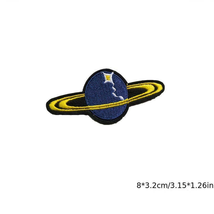 7pcs Star Iron On Patches For Men DIY Crafts Projects