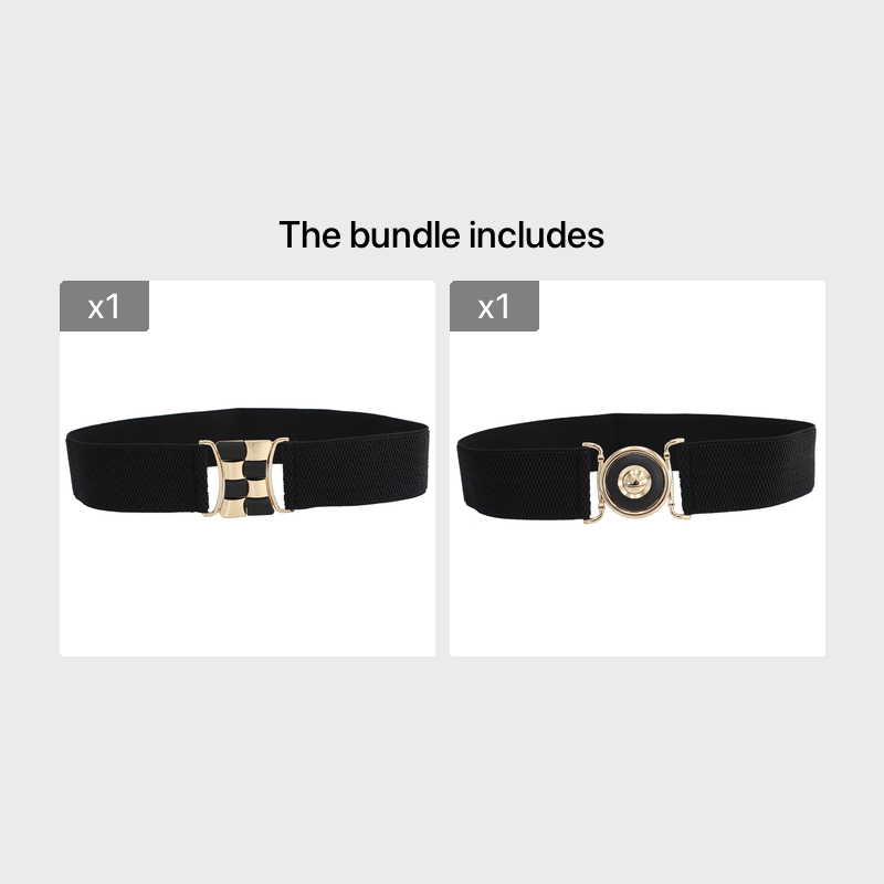 Women's Skinny Waist Belt Cover for Dress Coat