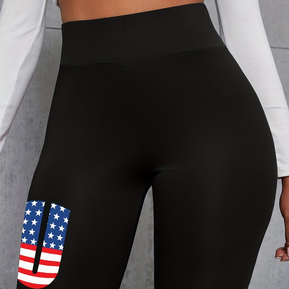  Independence Casual Shorts High Rise Biker Shorts