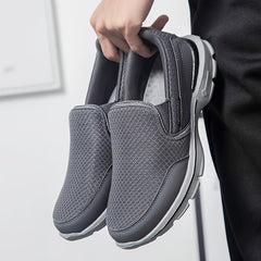 Men's Breathable Slip-On Loafer Shoes Lightweight Sneakers