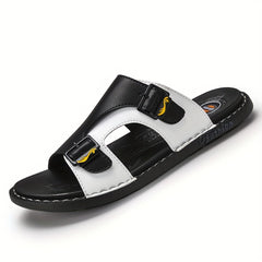 Men's Non Slip Sandals Wear resistant Comfy Slides Beach Shoes Summer