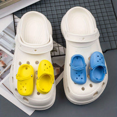 Simulation Mini Small Shoes Accessories Decorations Shoe Flowers 4pcs