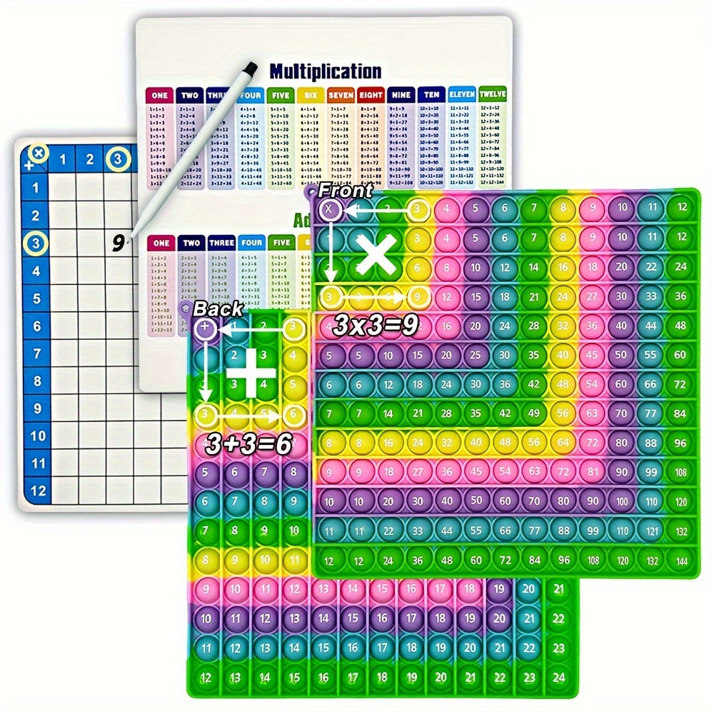 Legendstar Math Practice Set with Multiplication & Addition Popper Toys