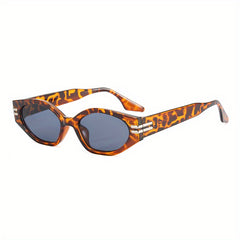 Cat Eye Sunglasses Retro Punk UV400 Sun Shades Glasses for Music Travel