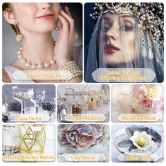 Ivory Pearl Craft Beads Loose Pearls For Jewelry Making