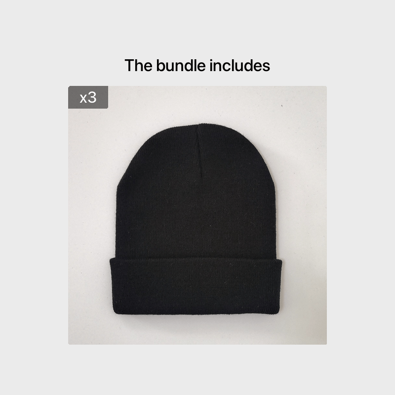 MultiColor Winter Adult's Woolen Knitted Hat 7 Colors