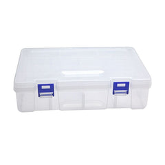 1pc Pin Clip Box 8 Grids Double Layer Storage Box