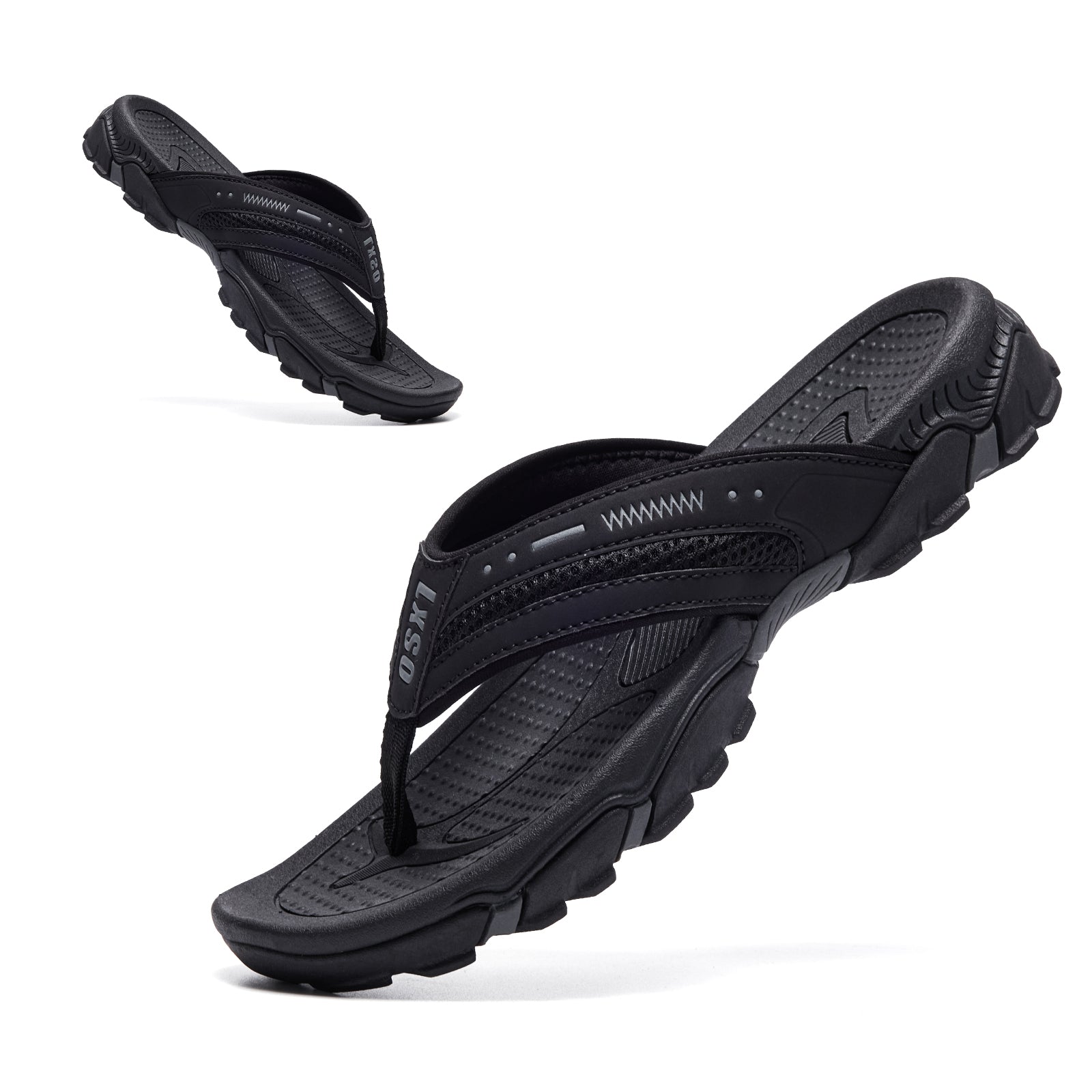 Men's Arch Support Flip Flops Athletic Sandals