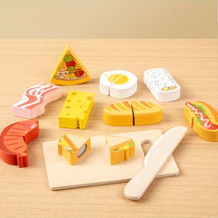 Ocean Food Fruit 3 in 1 Magic Stick Wooden Toy