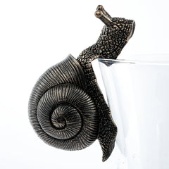 Handcrafted Snail Figure Plant Pot Hanger for Garden Decor