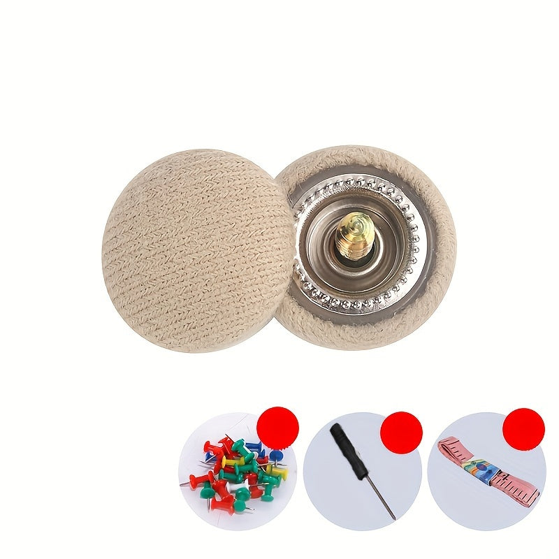 40pcs Car Roof Buckles Headliner Cloth Fixing Screws Repair Kit