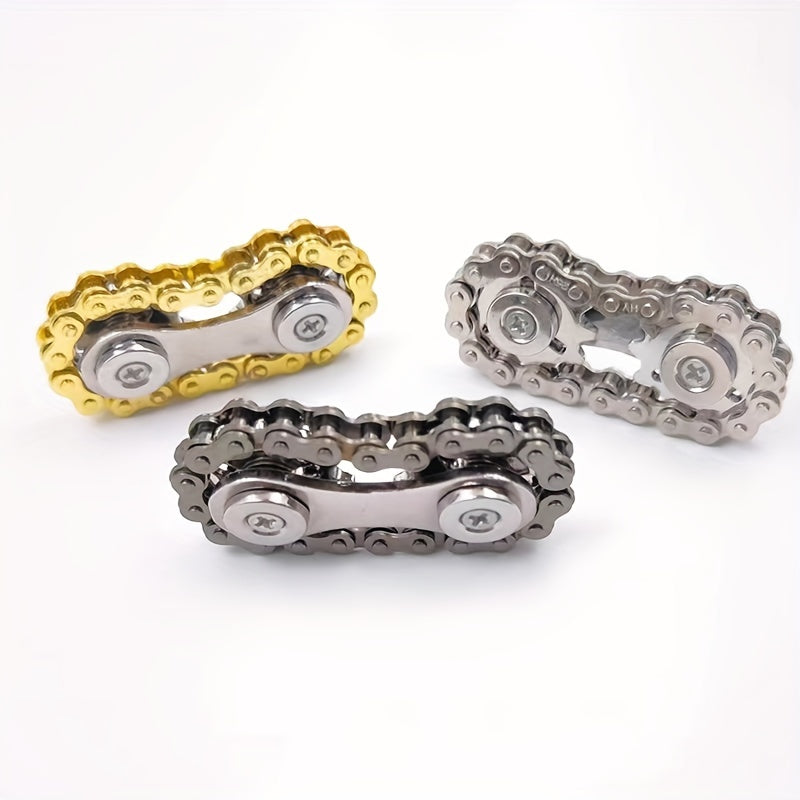 Pocket Chain Fingertip Decompression Gyroscope