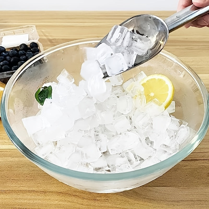 1pc Stainless Steel Ice Scoop Kitchen Ice Shovel For Ice Maker