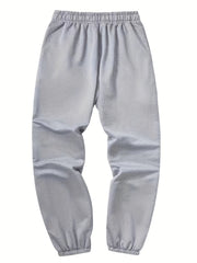 Men s Drawstring Pocket Sweatpants Casual Comfy Jogger Pants