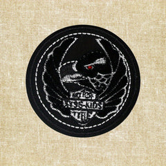 Dark Horseshoe Iron-on Embroidery Patch for Men